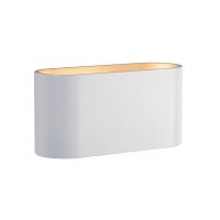 Oprawa kinkiet SQUALLA G9 IP20 biała złota | SLIP006001 Wojnarowscy