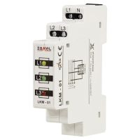 Wzkaźnik zasilania 230V/400V LED, LKM-01-40 | EXT10000039 Zamel