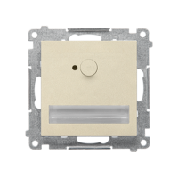 Oprawa oświetl LED 230 V z czujnikiem ruchu (1,2 W). Barwa neutralna 4200 K, Szampański mat Simon 55 | TOSC4K.01/144 Kontakt Simon