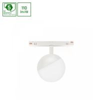 Oprawa LED GLOBE  kula na szynoprzewód 100x148mm 5W 165st biała 5 lat gw. CASAMBI system SHIFT | WLD+40033_CASAMBI Wojnarowscy