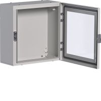 Obudowa stalowa 400x400x200mm, IP65, drzwi transparentne, Orion+ | FL158A Hager