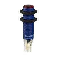 Czujnik fotoelektryczny M18 z wyjściem PNP 1NO/1NC 12-24V DC, konektor M12 | XUBLAPCNM12R Telemecanique Sensors