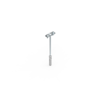 Uchwyt z kołkiem Fi-12 L-300, 12.5 OC | 91200501 Elko-Bis