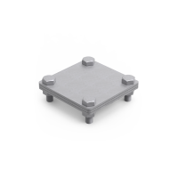 Złącze uniwersalne odgałęźne 100x100mm, 14.4 OG | 91400402 Elko-Bis