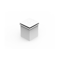 Obudowa z dnem na złącze kontrolne, szara, 49.1 | 94900108 Elko-Bis