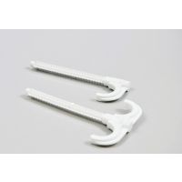 Hak podłogowy podwójny L-77mm | 015.5 Elektroplast Stróża