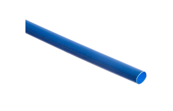 Rura termokurczliwa cienkościenna, CR 6,4/3,2 - 1/4 niebieska (1m) | 427542 Cellpack