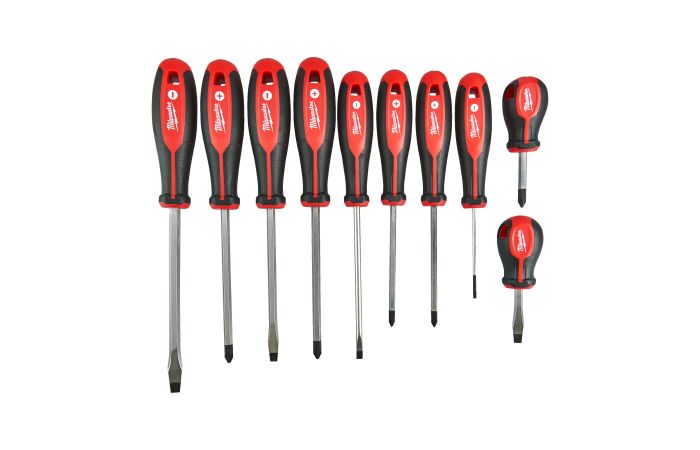 Zestaw 10 wkrętak&oacute;w&nbsp; PH PZ SL Milwaukee 4932471808 | WEG-2027696 Produkty Marketingowe