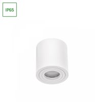 Oprawa natynkowa CHLOE GU10 250V IP65 90x97mm biała okrągła nieruchoma | SLIP005033 Wojnarowscy