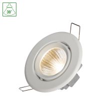 Oprawa FIALE II 6W COB 38st 230V NW oczko LED pierścień białe | SLI021029NW Wojnarowscy