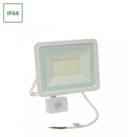 Naświetlacz NOCTIS LUX 2 50W CW 230V IP44 212X206X35mm biały czujnik ruchu PIR | SLI029044CW_CZUJNIK Wojnarowscy