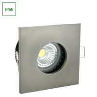 Oprawa FIALE IV GU10 Square IP65 srebrna | SLIP001008 Wojnarowscy