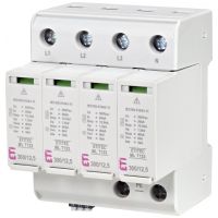 Ogranicznik przepięć, uniwersalny, TN-S, ETITEC ML T123 300/12,5 4+0 RC, typ T1+T2+T3 (B+C+D) | 002440668 Eti