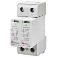 Ogranicznik przepięć, uniwersalny, TT, ETITEC ML T123 300/12,5 1+1, typ T1+T2+T3 (B+C+D) | 002440669 Eti