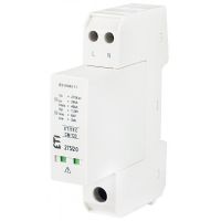 Ogranicznik przepięć, do instalacji mieszkaniowych, ETITEC CM T23 275/20 2+0, typ T2+T3 (C+D) | 002440650 Eti