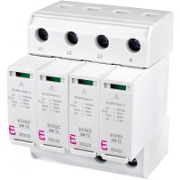 Ogranicznik przepięć, kombinowany (warystor+iskiernik), TN-S, ETITEC SM T2 300/20 4+0 RC, typ T2 (C) | 002440751 Eti