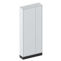 Obudowa stojąca pusta, IP41, kl. I RAL7035 (800x1850x250) z cokołem 100 mm LXN250 3-12 PHN1 | 001321804 Eti