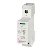 Ogranicznik przepięć, kombinowany warystor+iskiernik, ETITEC SM T12 300/12,5 1+0 RC, typ T1+T2 (B+C) | 002440541 Eti