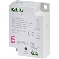 Ogranicznik przepięć, LED, TT/TNS, ETITEC LC1 IP20, typ T2+T3 (C+D) | 002442980 Eti