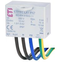 Ogranicznik przepięć, LED, TT/TNS, ETITEC LX1 IP67, typ T2+T3 (C+D) | 002442983 Eti