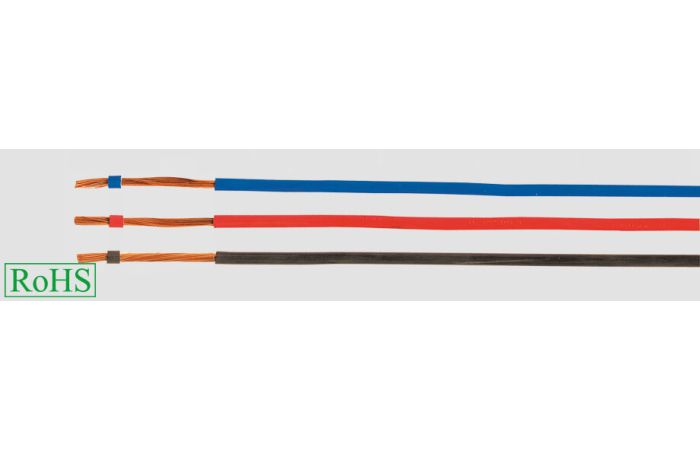 Przewód bezhalogenowy H05Z-K 0,5 300/500V, czarny KRĄŻEK | 52872 Helukabel