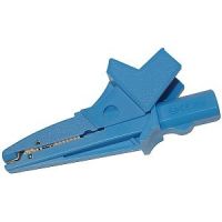 Krokodylek K-02, niebieski 1kV 20A | WAKROBU20K02 Sonel