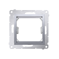 Adapter (przejściówka) na osprzęt standardu 45x45mm, srebrny mat DA45.01/43 Simon 54 | DA45.01/43 Kontakt Simon