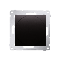 Ściemniacz naciskowo-obrotowy (moduł) 20–500 W, antracyt DS9T.01/48 Simon 54 | DS9T.01/48 Kontakt Simon