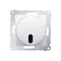 Ściemniacz naciskowy i zdalnie sterowany (moduł) 20–500 W, biały DS13T.01/11 Simon 54 | DS13T.01/11 Kontakt Simon