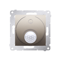 Łącznik z czujnikiem ruchu, złoty DCR10P.01/44 Simon 54 | DCR10P.01/44 Kontakt Simon