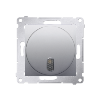 Dzwonek elektroniczny (moduł) 8–12 V, srebrny mat DDT1.01/43 Simon 54 | DDT1.01/43 Kontakt Simon