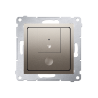 Ściemniacz dwuprzyciskowy (moduł) 40–500 W (300 VA), złoty mat D75310.01/44 Simon 54 | D75310.01/44 Kontakt Simon