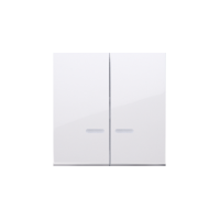 Klawisze z oczkiem do mechanizmów: SW6/2XLM, SW7/2XM, SW6P1M, biały DKW9L/11 Simon 54 | DKW9L/11 Kontakt Simon