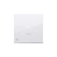 Klawisz z oczkiem do mechanizmów: SW1M, SW6M, SW7M, SP1M, antybakteryjny biały DKW1L/AB11 Simon 54 | DKW1L/AB11 Kontakt Simon