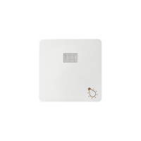 Klawisz z oczkiem i piktogramem "światło"do mechanizmów serii 75, biały 82016-30 Simon 82 | 82016-30 Kontakt Simon