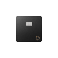 Klawisz z oczkiem i piktogramem "światło"do mechanizmów serii 75, grafit 82016-38 Simon 82 | 82016-38 Kontakt Simon