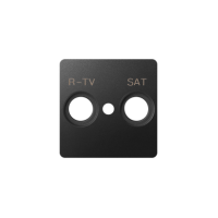 Pokrywa do gniazd RTV-SAT, grafit 82097-38 Simon 82 | 82097-38 Kontakt Simon