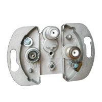 Gniazdo R-TV-SAT-SAT końcowe pojedyncze tłum:R-TV-1,5dB, SAT-1,5dB 75496Z-69 Simon 82 | 75496Z-69 Kontakt Simon