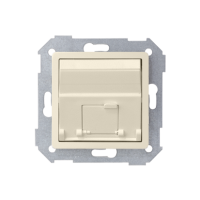Pokrywa pojedyncza gniazda RJ45, skośna z żaluzją, krem, 82578-31, Detail 82 | 82578-31 Kontakt Simon