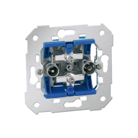 Gniazdo RTV-SAT, przelotowe (mechanizm) 75467-69 Simon 82 | 75467-69 Kontakt Simon