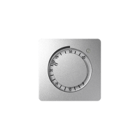 Pokrywa do obrotowych regulatorów temperatury, aluminium 82505-93 Simon 82 | 82505-93 Kontakt Simon