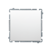 Przycisk pojedynczy rozwierny bez piktogramu 10AX, zaciski śrubowe, biały BMPR1.01/11 Simon Basic | BMPR1.01/11 Kontakt Simon