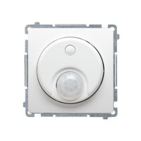 Łącznik z czujnikiem ruchu (moduł) 20-500 W, biały BMCR10T.01/11 Simon Basic | BMCR10T.01/11 Kontakt Simon