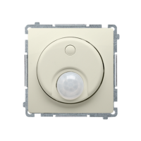Łącznik z czujnikiem ruchu z przekaźnikiem z zabezpieczeniem (moduł) 8(2) A, 230V, beż BMCR11P.01/12 | BMCR11P.01/12 Kontakt Simon
