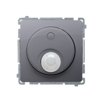 Łącznik z czujnikiem ruchu z zabezpieczeniem przed nieuprawnionym dostępem, 20–500 W, srebrny mat | BMCR11T.01/43 Kontakt Simon