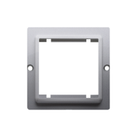 Adapter (przejściówka) na osprzęt standardu 45x45mm, stal inox BMA45/21 Simon Basic | BMA45/21 Kontakt Simon