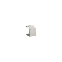 Zaślepka otworu wtyku RJ45/RJ12 do pokrywy gniazda teleinformatycznego, satynowy BWB/29 | BWB/29 Kontakt Simon