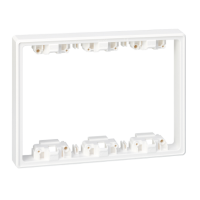 Element pogłębiający do obudów podtynkowych i natynkowych S500 3-modułowych, czysta biel | 51030903-030 Kontakt Simon