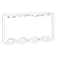 Element pogłębiający do obudów podtynkowych i natynkowych S500 4-modułowych, czysta biel | 51030904-030 Kontakt Simon