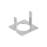 Podstawa do minikolumny dwustronnej ALK22x/8 (element zapasowy), aluminium | RALK007/8 Kontakt Simon